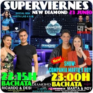 Sesión latina viernes 23 Junio