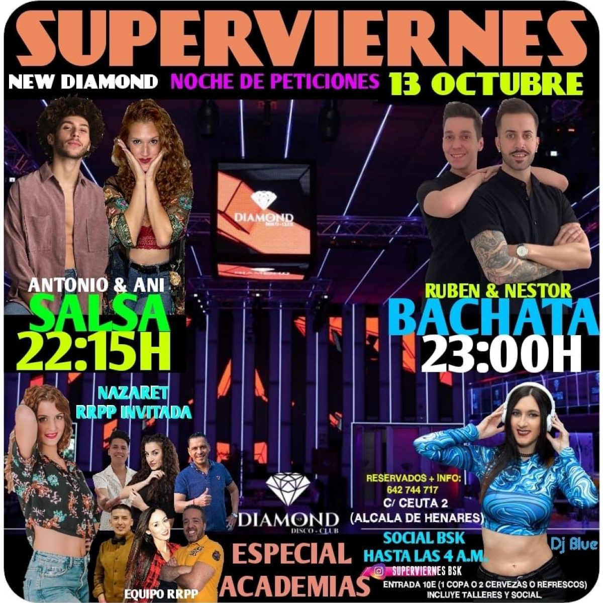 CARTEL SUPERVIERNES 13 DE OCTUBRE