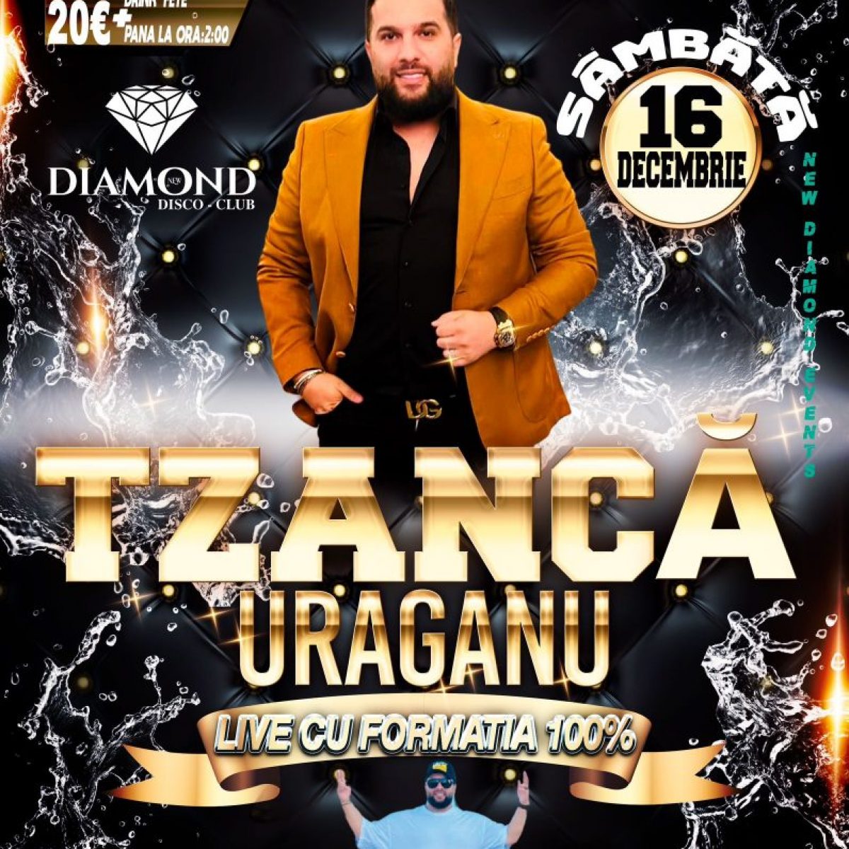 TZANGA URAGANU - LIVE CU FORMATIA 100%